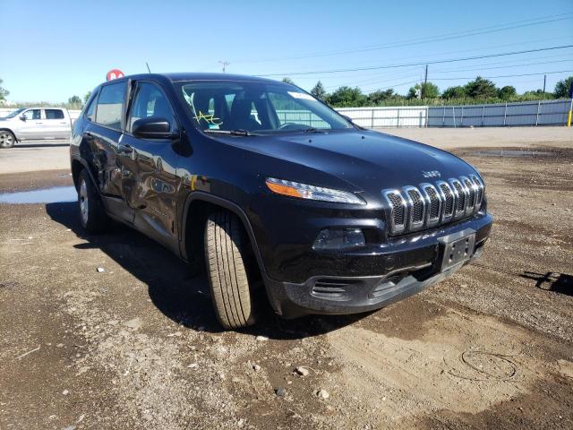 JEEP CHEROKEE S 2014 with VIN 1C4PJMABXEW310566 - Photo from auction