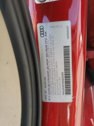 Photo 10 from auction – 2014 AUDI A6 PREMIUM with VIN WAUGFAFC5EN020465