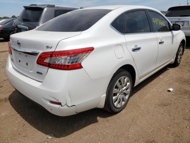Photo 4 from auction – 2014 NISSAN SENTRA S with VIN 3N1AB7AP1EY336503