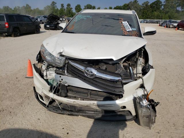 Photo 9 from auction – 2016 TOYOTA HIGHLANDER with VIN 5TDKKRFH2GS134374