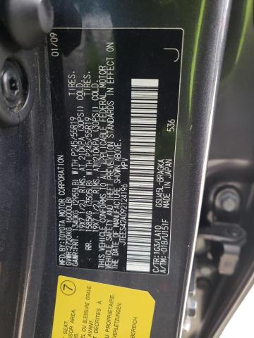 Photo 10 from auction – 2009 TOYOTA HIGHLANDER with VIN JTEES42A092124196