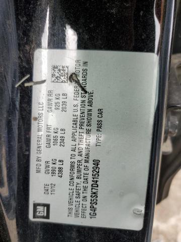 Photo 10 from auction – 2013 BUICK VERANO with VIN 1G4PS5SK7D4152940