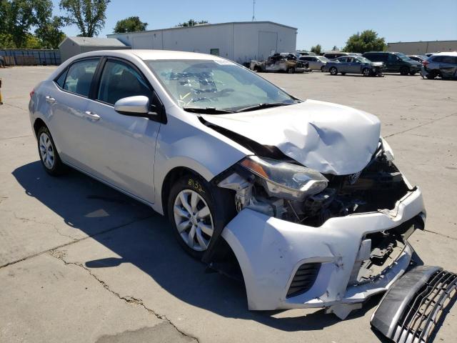 TOYOTA COROLLA L 2015 with VIN 2T1BURHE8FC394153 - Photo from auction
