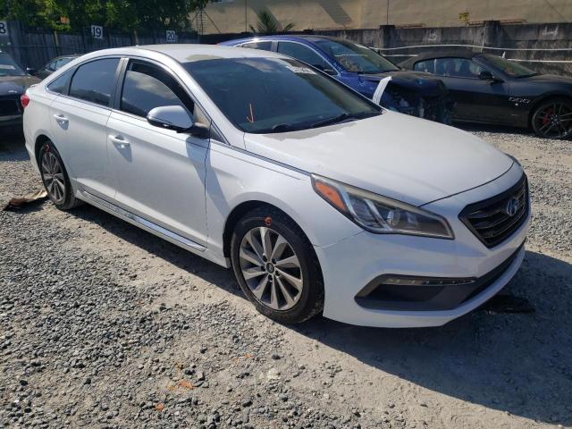 HYUNDAI SONATA SPO 2015 with VIN 5NPE34AF3FH032010 - Photo from auction