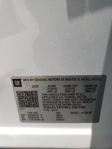 Photo 10 from auction – 2019 GMC TERRAIN SL with VIN 3GKALTEV4KL255746