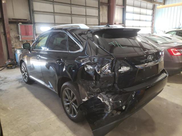 Photo 3 from auction – 2013 LEXUS RX 350 BAS with VIN 2T2BK1BA8DC168085