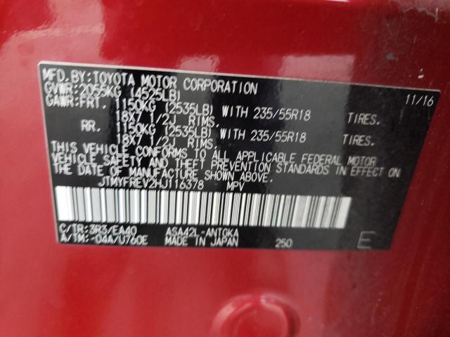 Photo 10 from auction – 2023 TOYOTA RAV4 LIMIT with VIN JTMYFREV2HJ116378