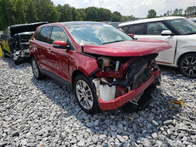 FORD EDGE TITAN 2016 with VIN 2FMPK3K84GBB02578 - Photo from auction