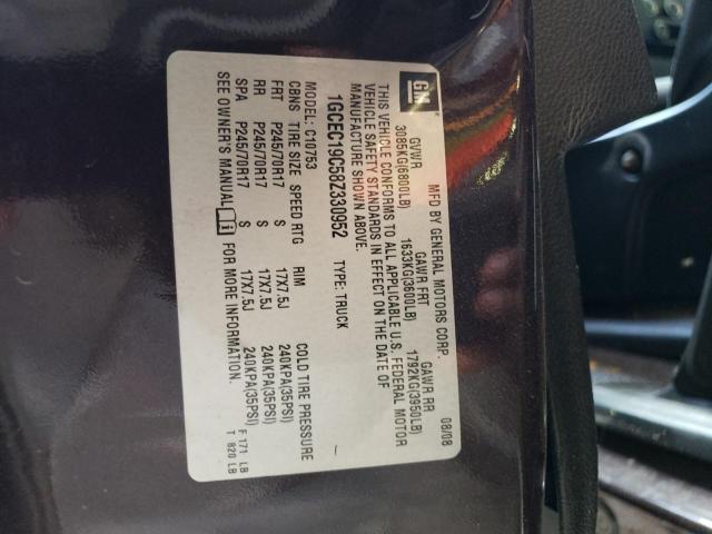 Photo 10 from auction – 2008 CHEVROLET SILVERADO with VIN 1GCEC19C58Z330952