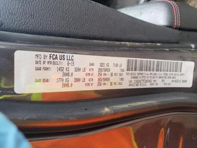 Photo 10 from auction – 2015 DODGE DURANGO R/ with VIN 1C4SDHCT7FC907403