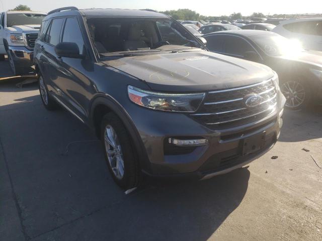 FORD EXPLORER X 2020 with VIN 1FMSK7DH5LGA38634 - Photo from auction