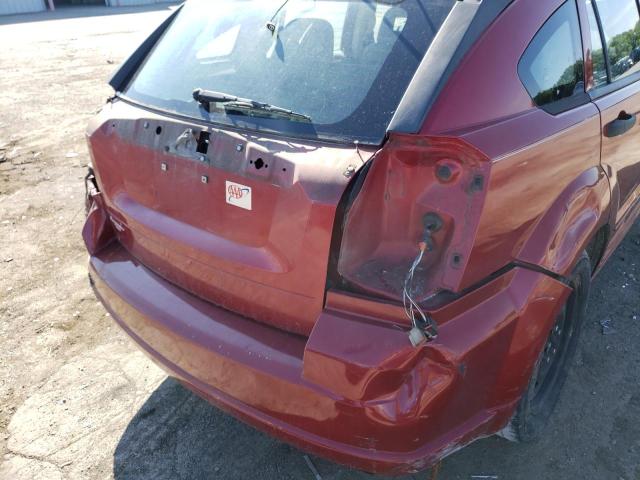 Photo 9 from auction – 2007 DODGE CALIBER SX with VIN 1B3HB48B47D521379