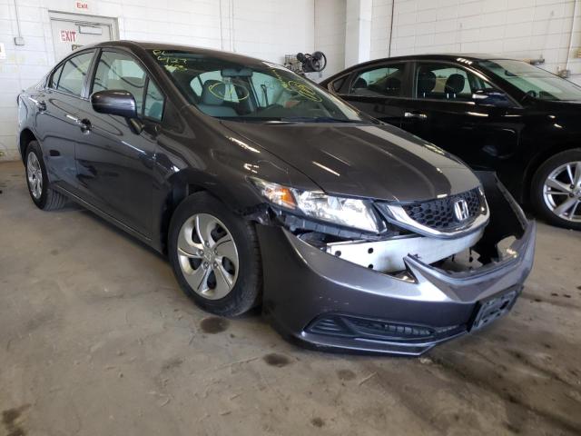 HONDA CIVIC LX 2015 with VIN 19XFB2F50FE106595 - Photo from auction