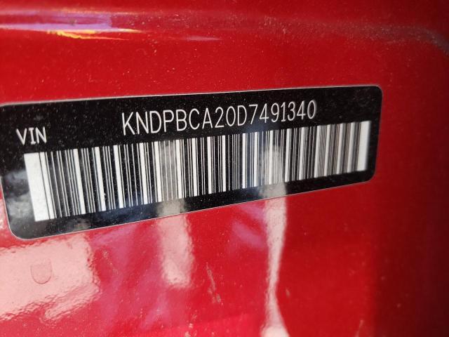 Photo 10 from auction – 2013 KIA SPORTAGE L with VIN KNDPBCA20D7491340