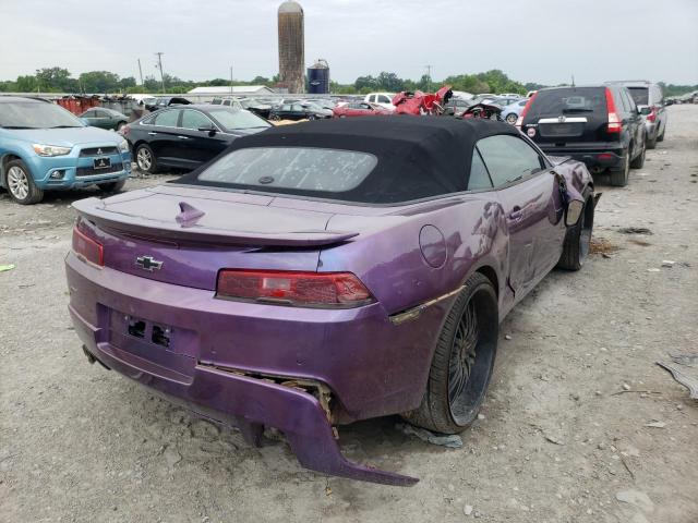 Photo 4 from auction – 2014 CHEVROLET CAMARO LT with VIN 2G1FB3D31E9202720