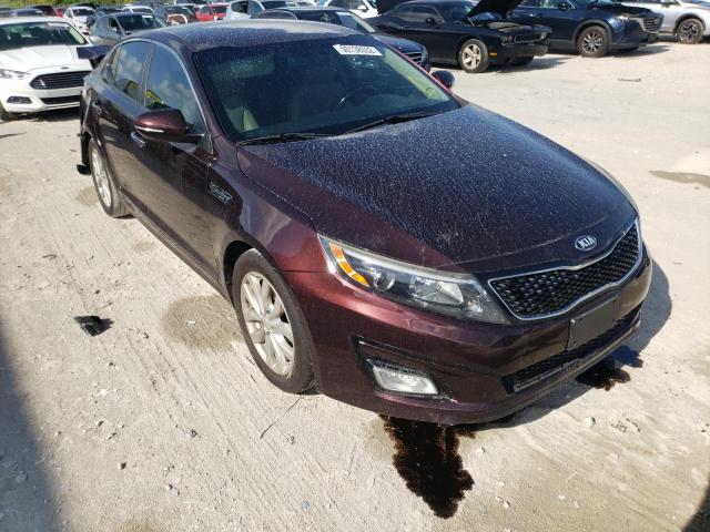 KIA OPTIMA EX 2015 مع رقم تعريف المركبة 5XXGN4A72FG386866 - صورة من المزاد