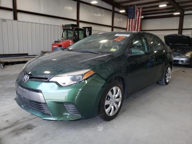 Photo 2 from auction – 2015 TOYOTA COROLLA L with VIN 2T1BURHE0FC438419
