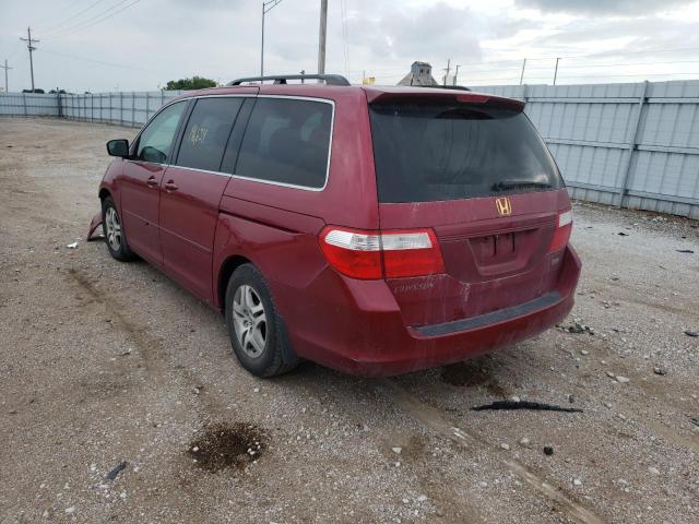 Photo 3 from auction – 2006 HONDA ODYSSEY EX with VIN 5FNRL386X6B425311