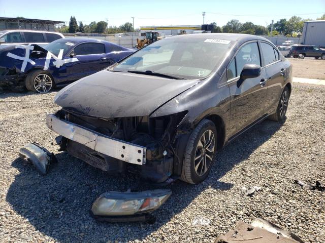 Photo 2 from auction – 2013 HONDA CIVIC EXL with VIN 19XFB2F97DE267347