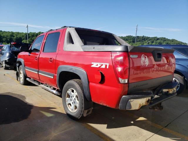 Photo 3 from auction – 2005 CHEVROLET AVALANCHE with VIN 3GNEK12TX5G296118