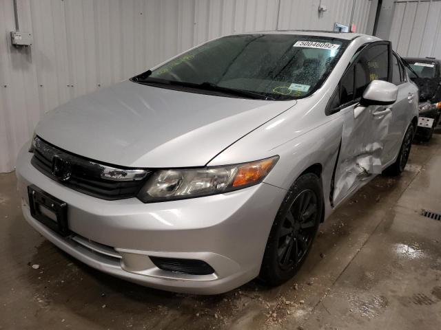 Photo 2 from auction – 2012 HONDA CIVIC EX with VIN 2HGFB2F83CH572565