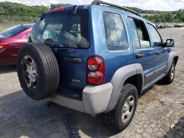 Photo 4 from auction – 2005 JEEP LIBERTY SP with VIN 1J4GL48K55W709153