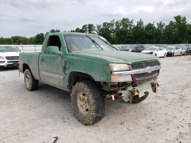 CHEVROLET SILVERADO 2003 with VIN 1GCEK14T93Z235832 - Photo from auction