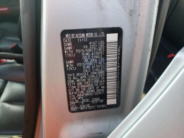 Photo 10 from auction – 2014 NISSAN JUKE S with VIN JN8AF5MV5ET359571