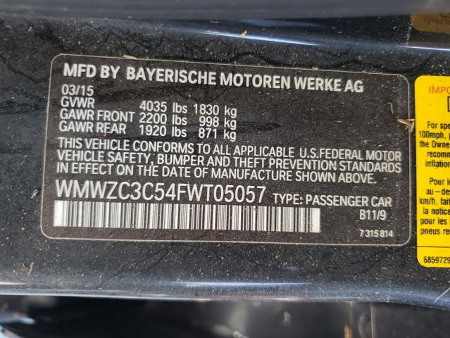 Photo 10 from auction – 2015 MINI COOPER S C with VIN WMWZC3C54FWT05057