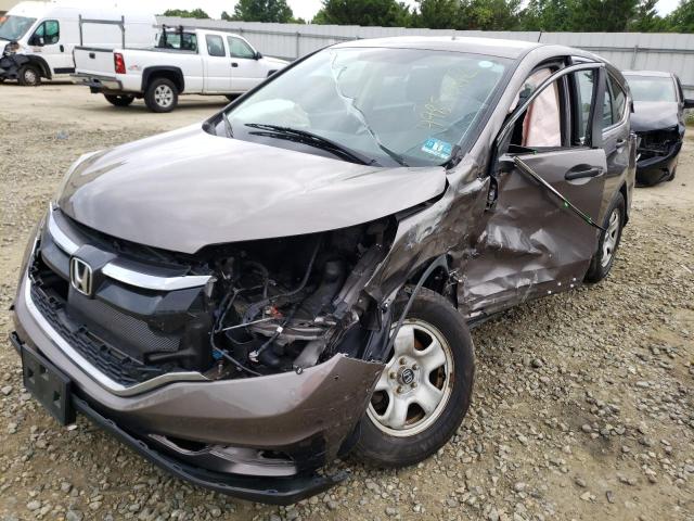 Photo 2 from auction – 2015 HONDA CR-V LX with VIN 5J6RM4H32FL072062
