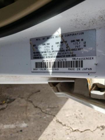 Photo 10 from auction – 2005 MAZDA 3 I with VIN JM1BK32F751262878