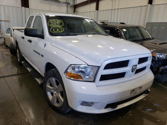 DODGE RAM 1500 S 2012 with VIN 1C6RD7FTXCS227752 - Photo from auction