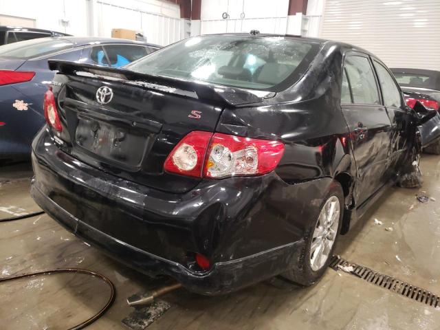 Photo 4 from auction – 2009 TOYOTA COROLLA BA with VIN 1NXBU40E79Z081323
