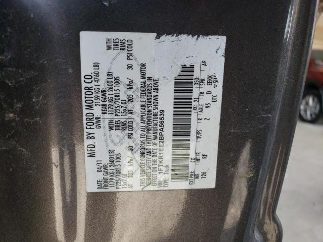Photo 10 from auction – 2011 FORD RANGER SUP with VIN 1FTKR1EE2BPA56539