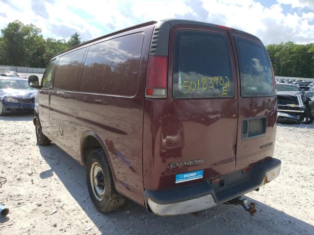 Photo 3 from auction – 2001 CHEVROLET EXPRESS G2 with VIN 1GCGG25R911145787