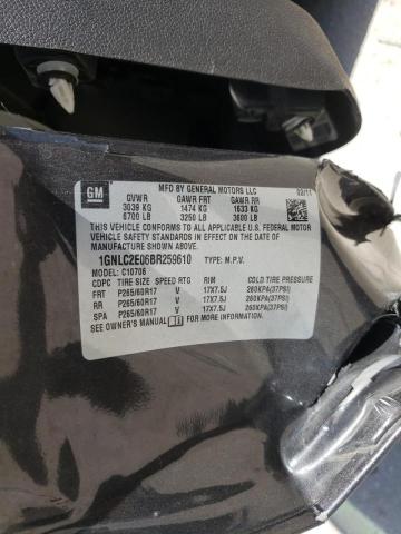 Photo 10 from auction – 2011 CHEVROLET TAHOE POLI with VIN 1GNLC2E06BR259610