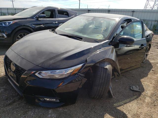 Photo 2 from auction – 2020 NISSAN SENTRA SR with VIN 3N1AB8DV5LY219696