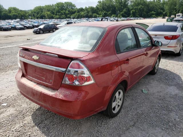 Photo 4 from auction – 2009 CHEVROLET AVEO LS with VIN KL1TD56E99B641769
