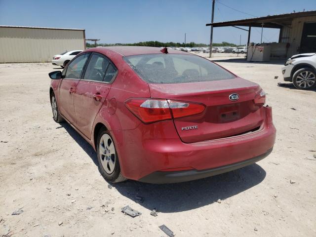 Photo 3 from auction – 2016 KIA FORTE LX with VIN KNAFK4A63G5573600