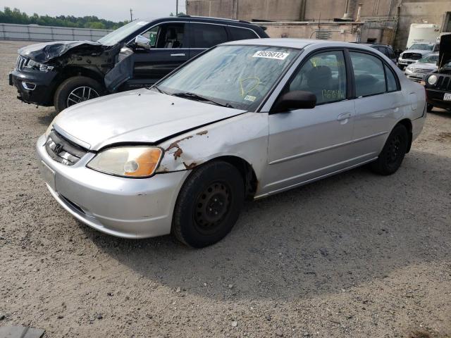 Photo 2 from auction – 2002 HONDA CIVIC LX with VIN 1HGES16532L023669