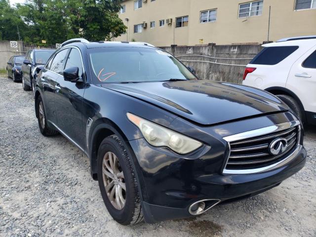 INFINITI FX35 2012 with VIN JN8AS1MW7CM150658 - Photo from auction