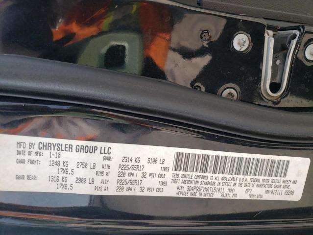 Photo 10 from auction – 2010 DODGE JOURNEY SX with VIN 3D4PG5FVXAT151011