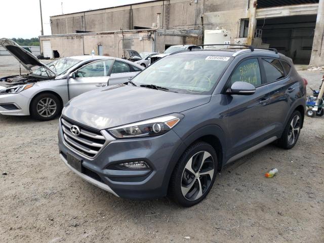Photo 2 from auction – 2017 HYUNDAI TUCSON LIM with VIN KM8J3CA26HU323305