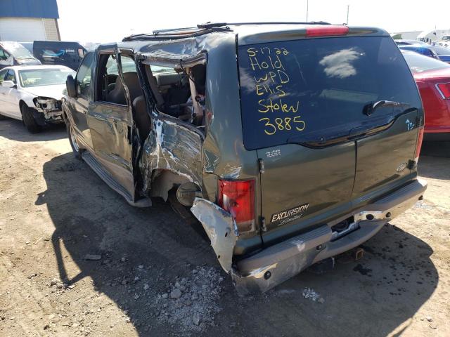 Photo 3 from auction – 2001 FORD EXCURSION with VIN 1FMNU42S01EC13885
