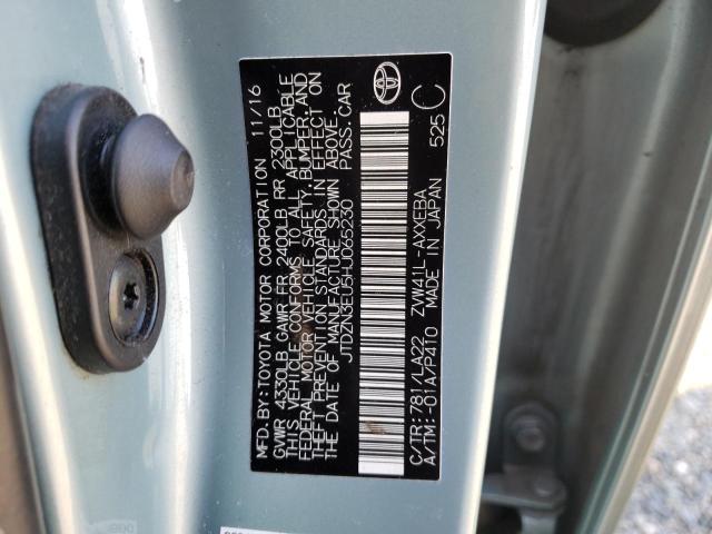 Photo 10 from auction – 2017 TOYOTA PRIUS V with VIN JTDZN3EU5HJ065230