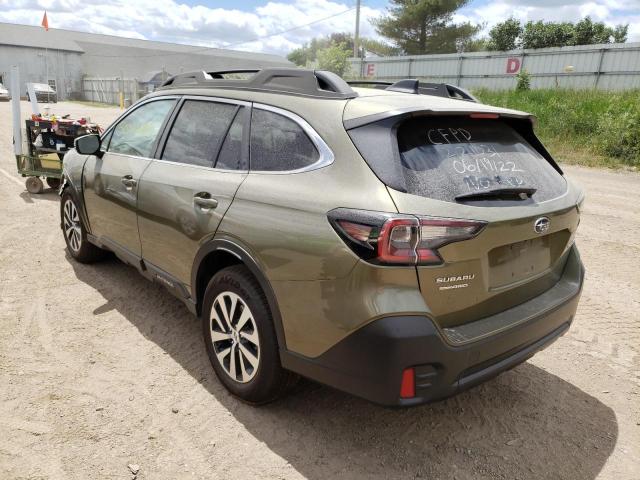Photo 3 from auction – 2022 SUBARU OUTBACK PR with VIN 4S4BTACC0N3221031