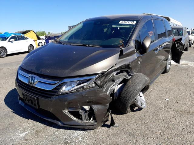Photo 2 from auction – 2018 HONDA ODYSSEY EX with VIN 5FNRL6H50JB032869