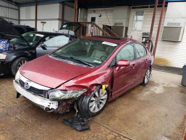 Photo 2 from auction – 2010 HONDA CIVIC EXL with VIN 19XFA1F95AE053577