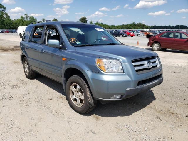 HONDA PILOT EX 2006 with VIN 5FNYF18416B008441 - Photo from auction