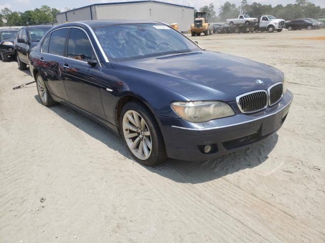 BMW 750 2007 with VIN WBAHN83557DT74971 - Photo from auction